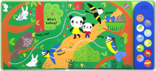 Resigilat - Carte senzoriala cu sunete din natura - Baby's very first play book : Nature Sounds