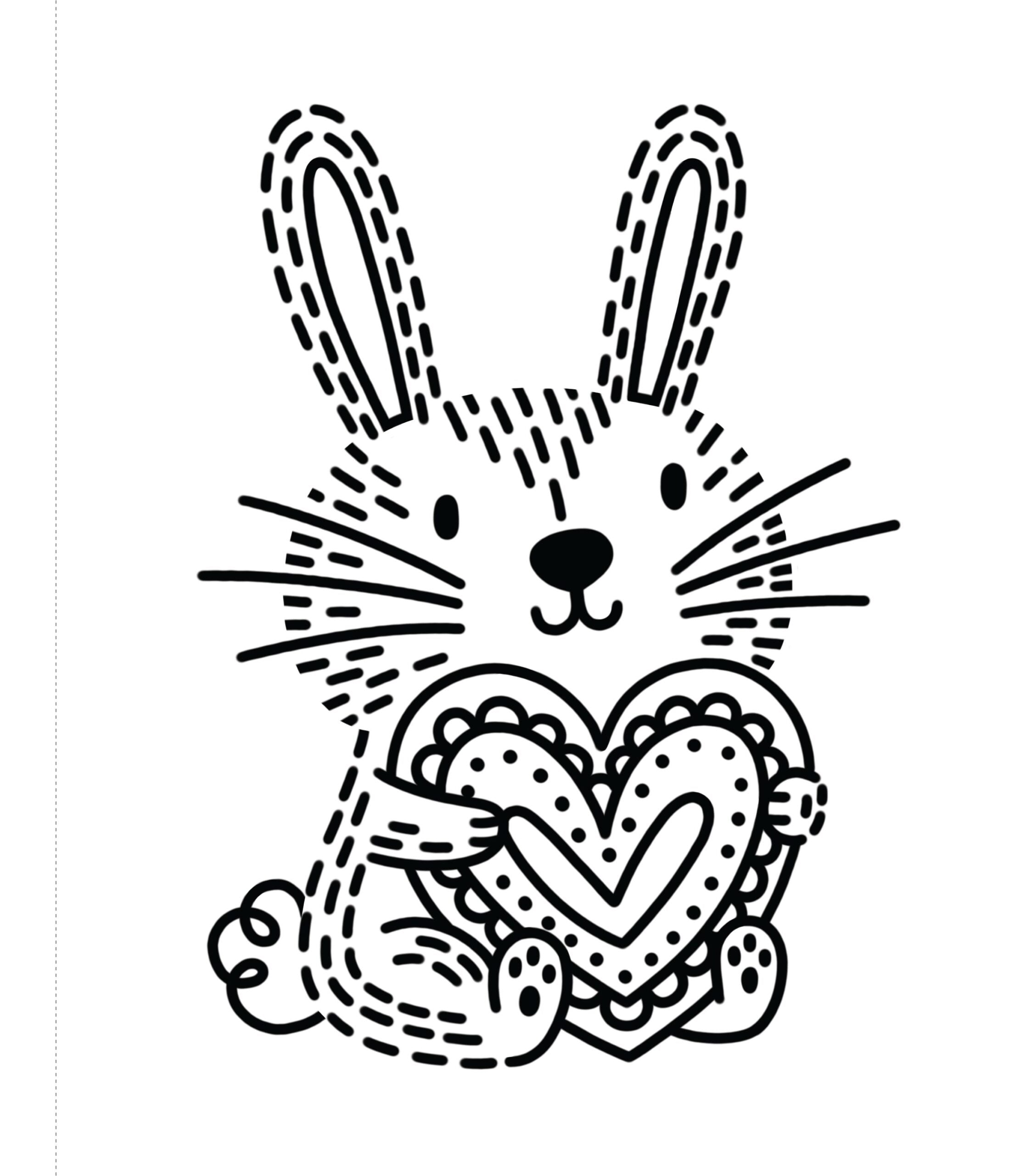 First Magic Painting I Love You Bunny