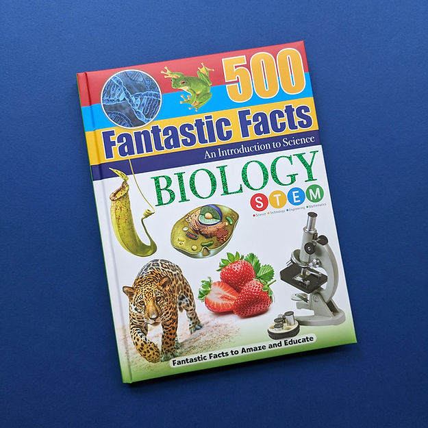 128PP OMNIBUS - 500 FANTASTIC FACTS - BIOLOGY