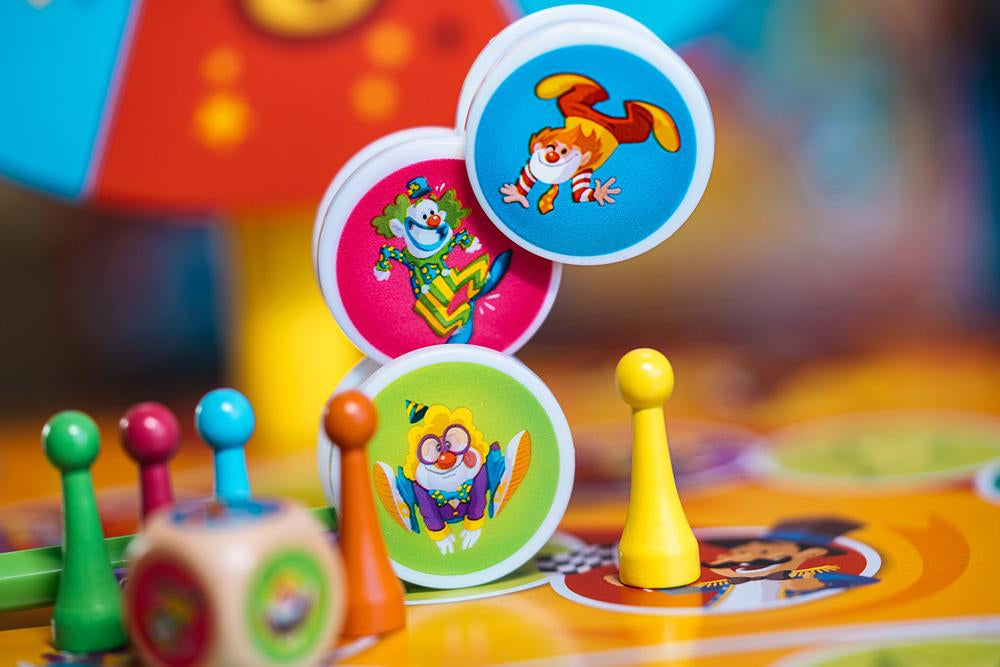 Joc de logica Spin Circus - Blue Orange + 4 ani