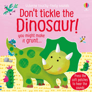 Don't tickle the dinosaur!  – Carte senzoriala cu sunetele dinozaurilor