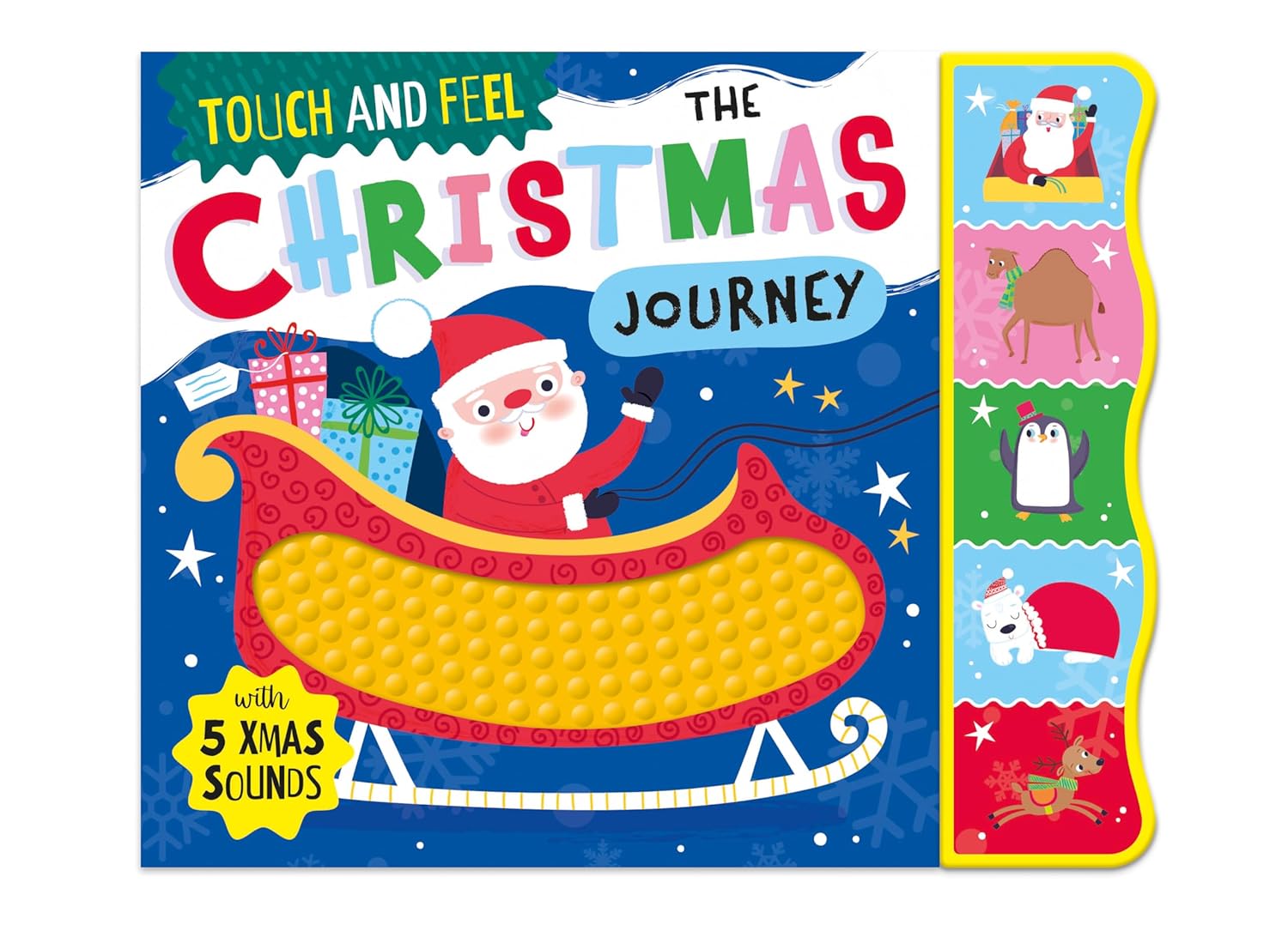 Carte pentru copii cu sunete, North Parade - THE CHRISTMAS JOURNEY, 3+ ani