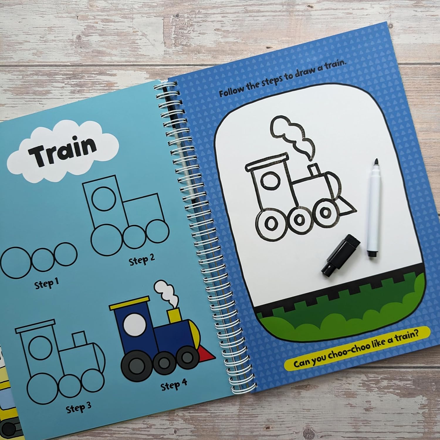 Carte pentru copii, NPP, Children's Learn-To-Draw Activity Book - Things That Go, 4+ ani