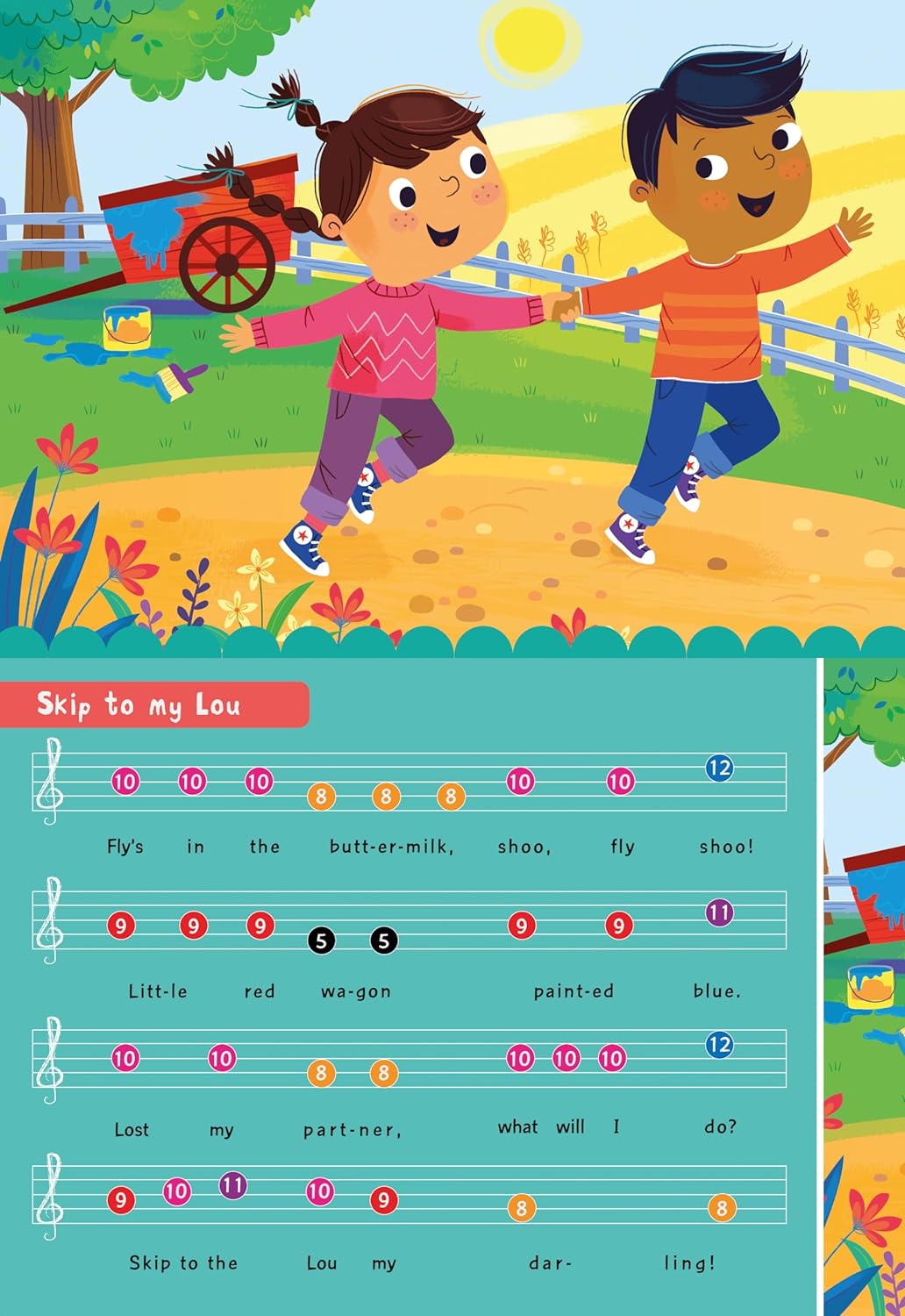 Carte pentru copii, NPP, Skip To My Lou - Children's Musical Piano Book, 3+ ani
