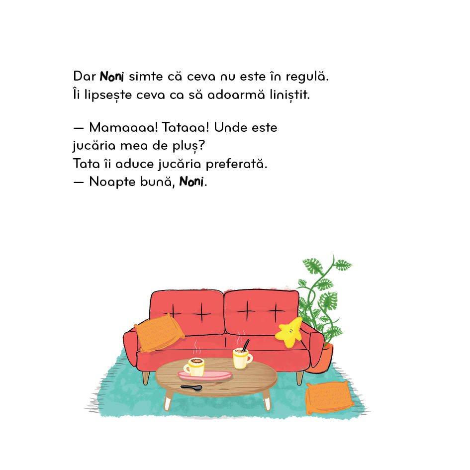 Carti Emotii pentru copii: Emotiile lui Noni: Nu pot sa adorm