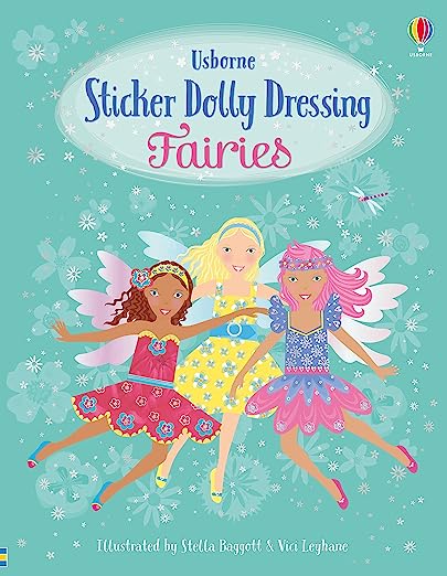 Carte pentru copii - Sticker Dolly Dressing Fairies