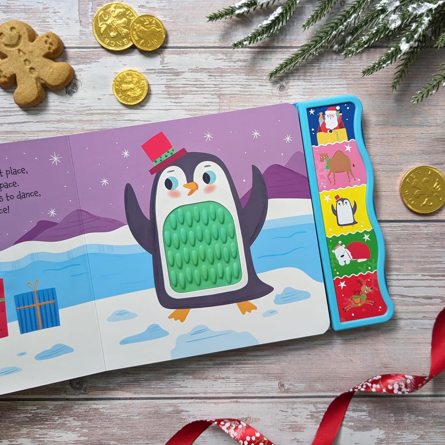 Carte pentru copii cu sunete, North Parade - THE CHRISTMAS JOURNEY, 3+ ani