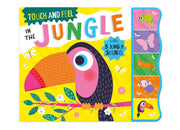 Carte cu sunete, NPP, JUNGLE, 1 an+