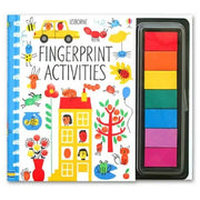 Resigilat - Carte cu activitati de pictat cu degetelele - Fingerprint Activities