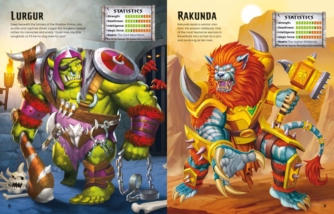 Carte cu stickere, Build your Own - Monsters and Mythical Beasts + 5 ani