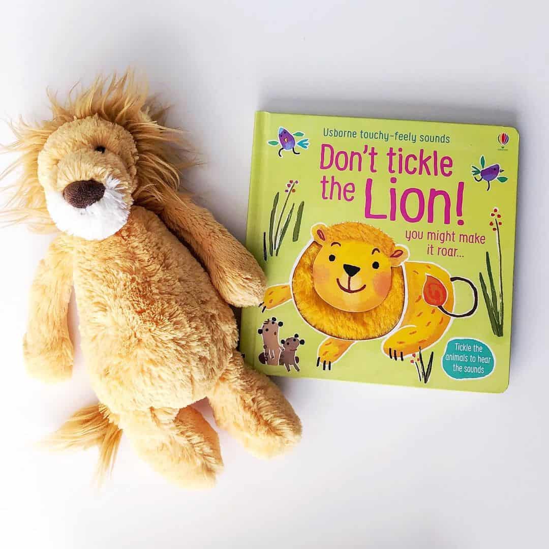 Don't tickle the lion!  – Carte senzoriala cu sunetele leului