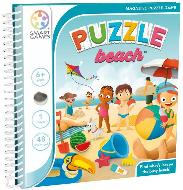 Puzzle Beach, joc magnetic, SMART GAMES + 6 ani