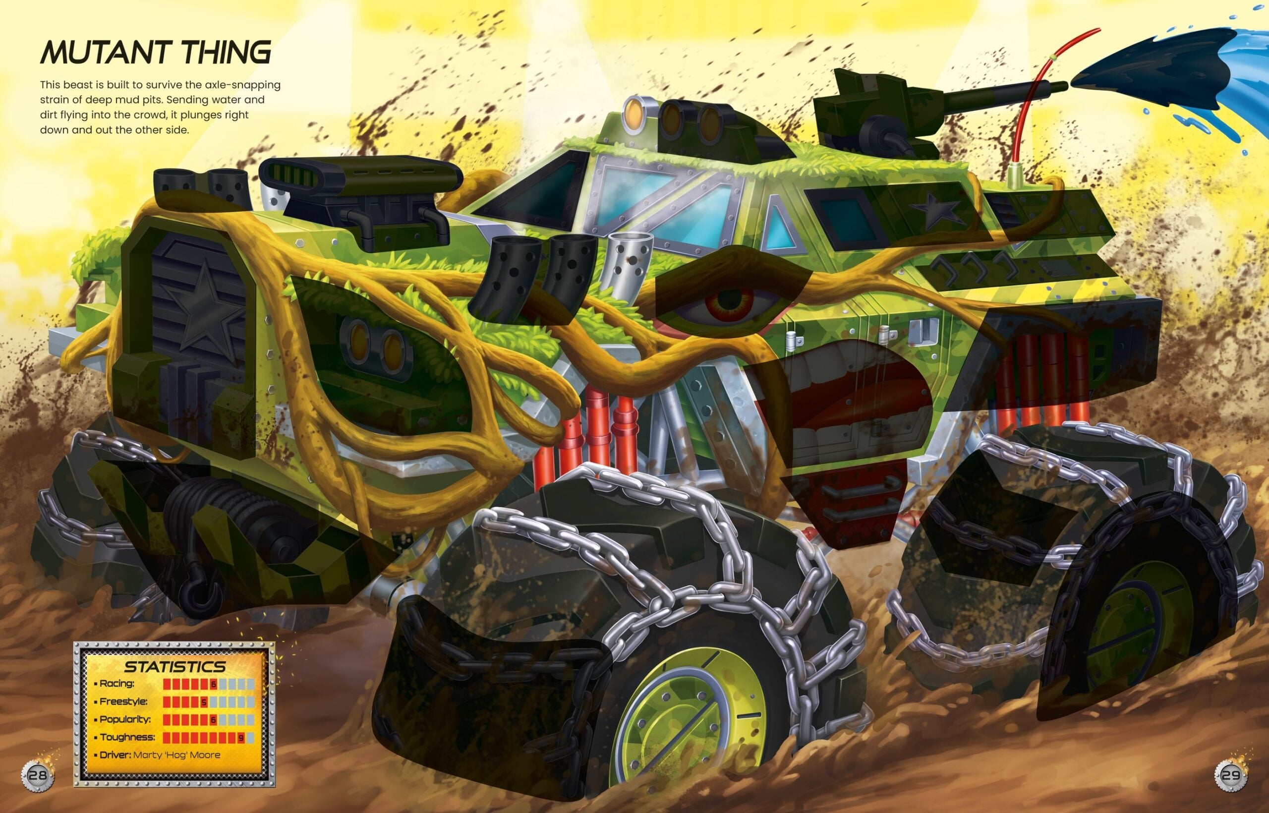 Carte pentru copii, Usborne, Build Your Own Super Cars and Monster Trucks Sticker Book, 5+ ani