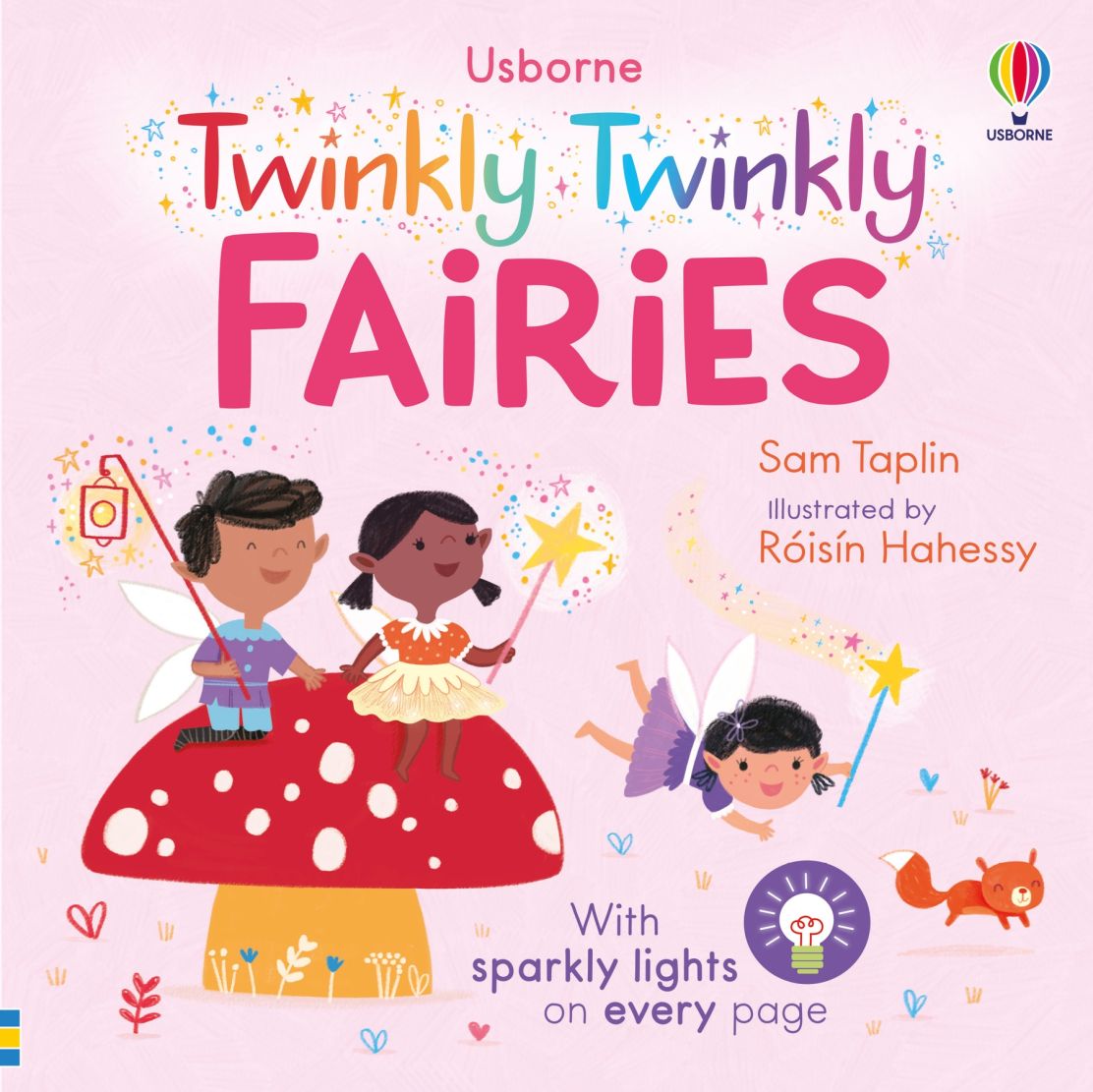 Carte pentru copii, Usborne, The Twinkly Twinkly Fairies, 6+ luni