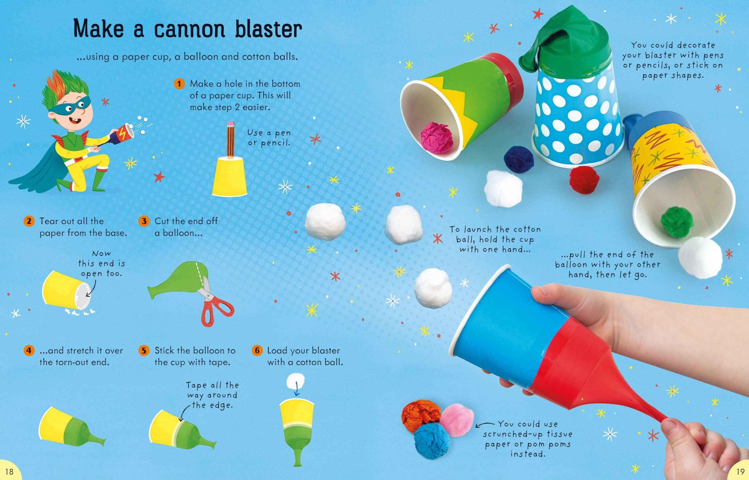 Carte pentru copii, Usborne, Superhero things to make and do, 3+ ani