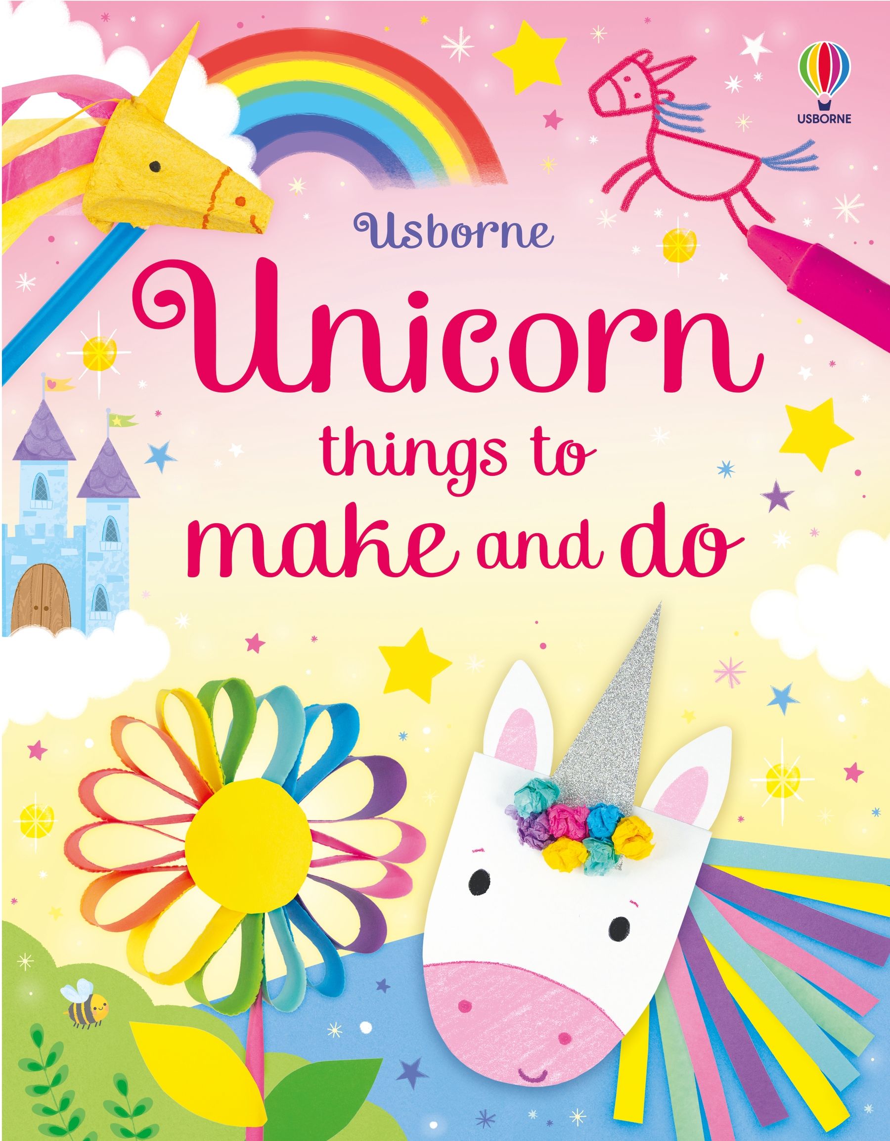 Unicorn things to make and Do, Usborne, + 3 ani