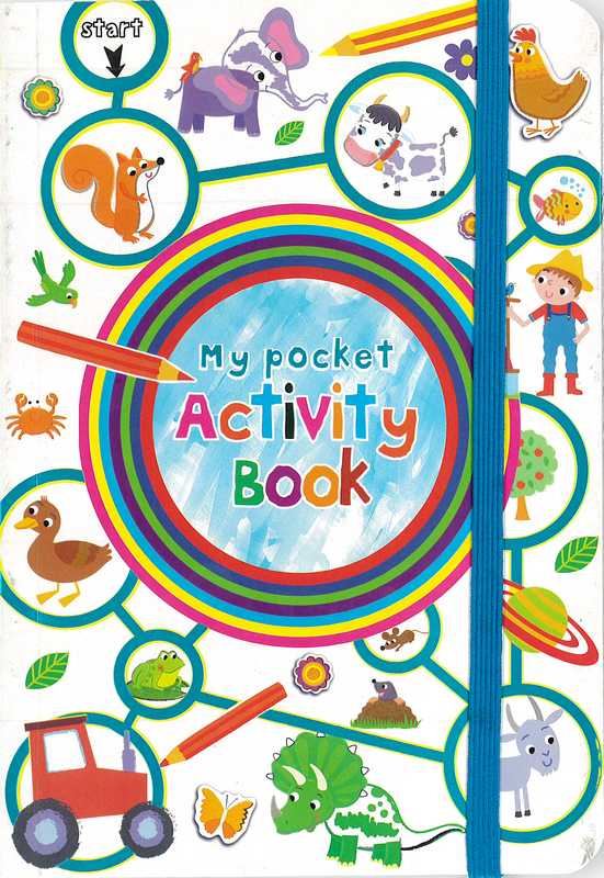 Carte pentru copii, NPP, My Pocket Activity Book, 3+ ani