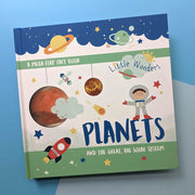 Carte pentru copii - Little Wonders Planets Multi-Flap Board Book