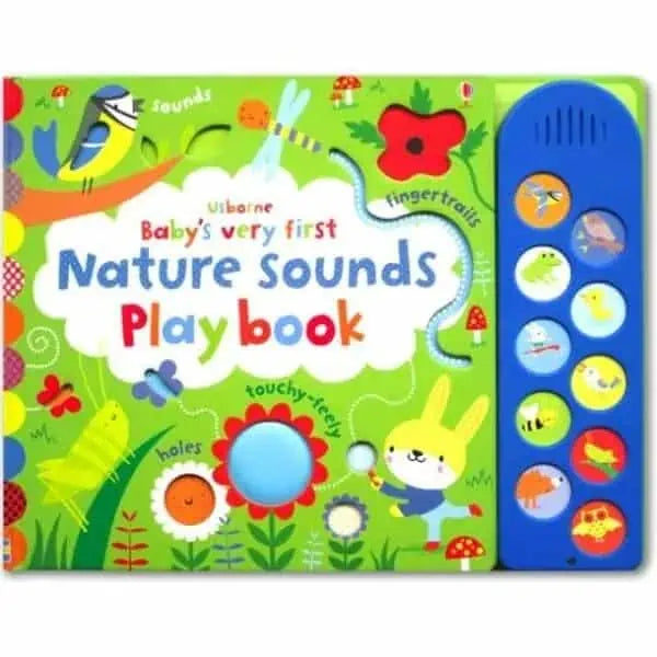 Resigilat - Carte senzoriala cu sunete din natura - Baby's very first play book : Nature Sounds