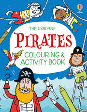 Carte pentru copii, Usborne, Pirates Colouring and Activity Book, 7+ ani