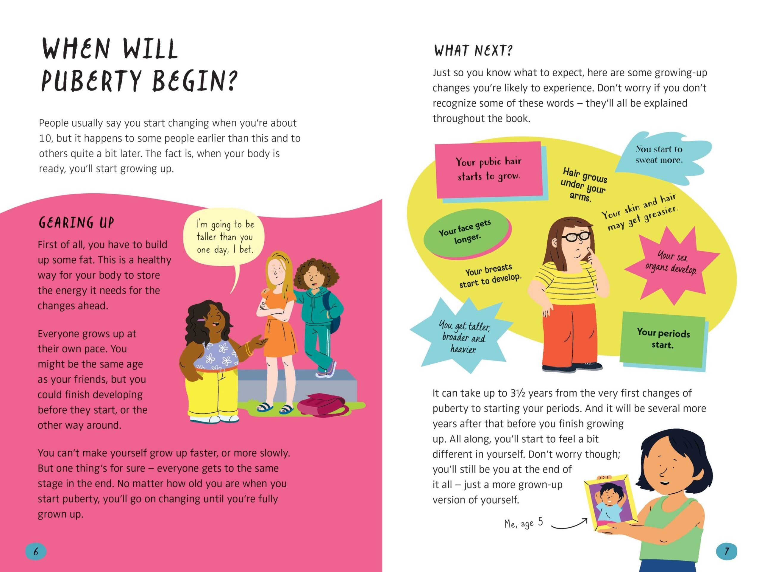 Carte pentru copii, Usborne, What's Happening To Me? The Girl One, 10+ ani