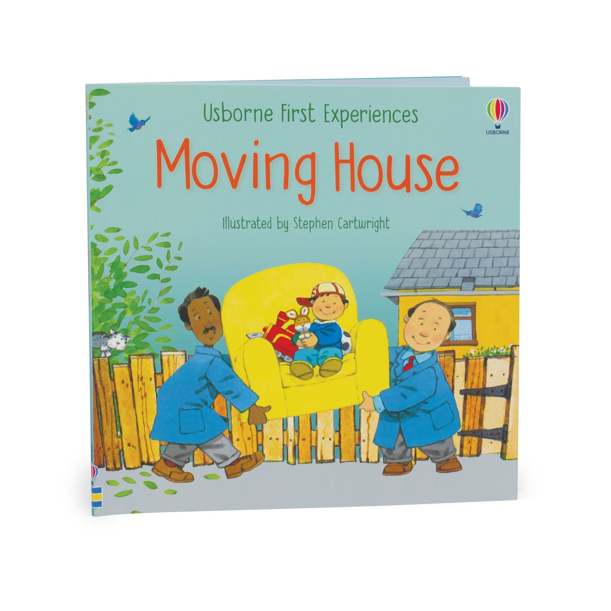 Carte pentru copii, Usborne, First Experiences Moving House, 2+ ani