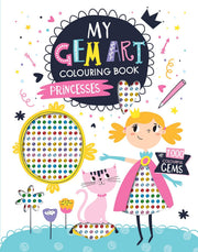 Carte pentru copii, NPP, My Gem Art Colouring Book: Princess, 3+ ani