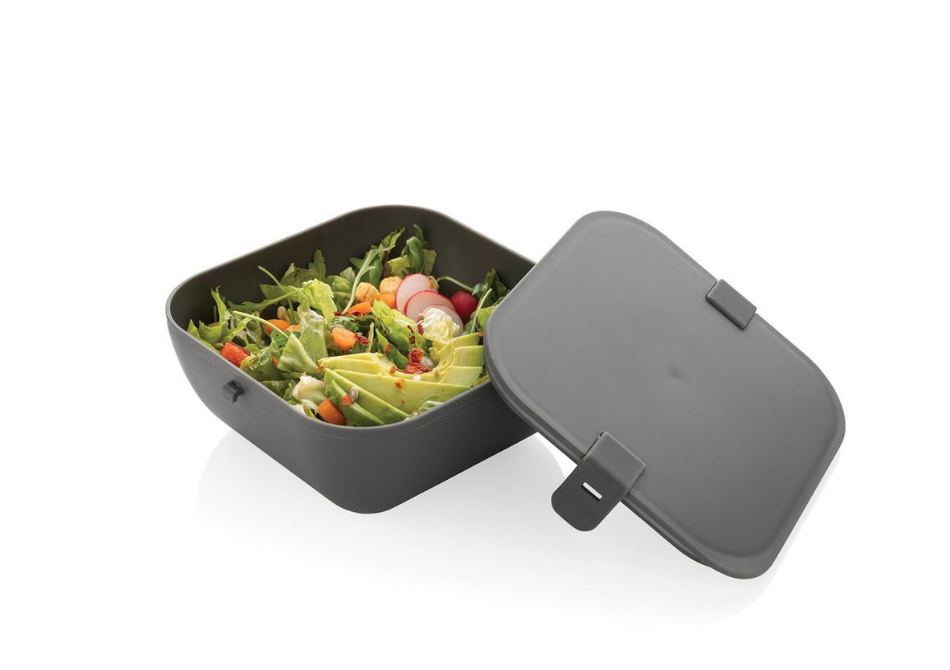 Caserola incapatoare - Lunchbox Square, antracite