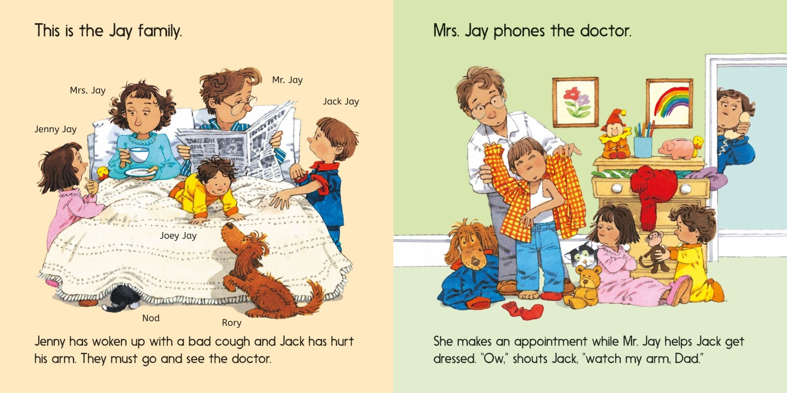 Carte pentru copii, Usborne, Going to the Doctor, 2+ ani