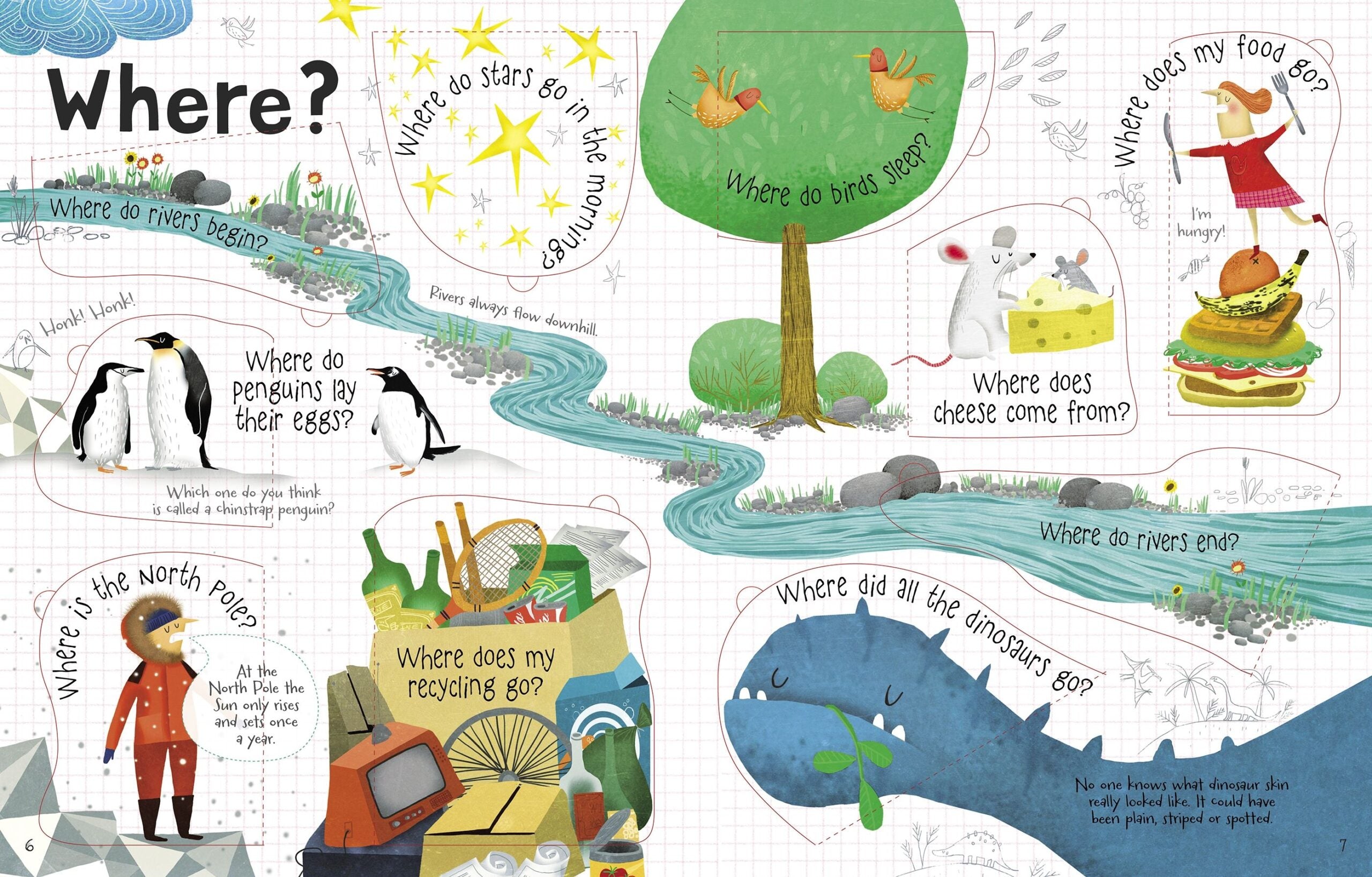 Carte Întrebări și răspunsuri cu clapete - Usborne