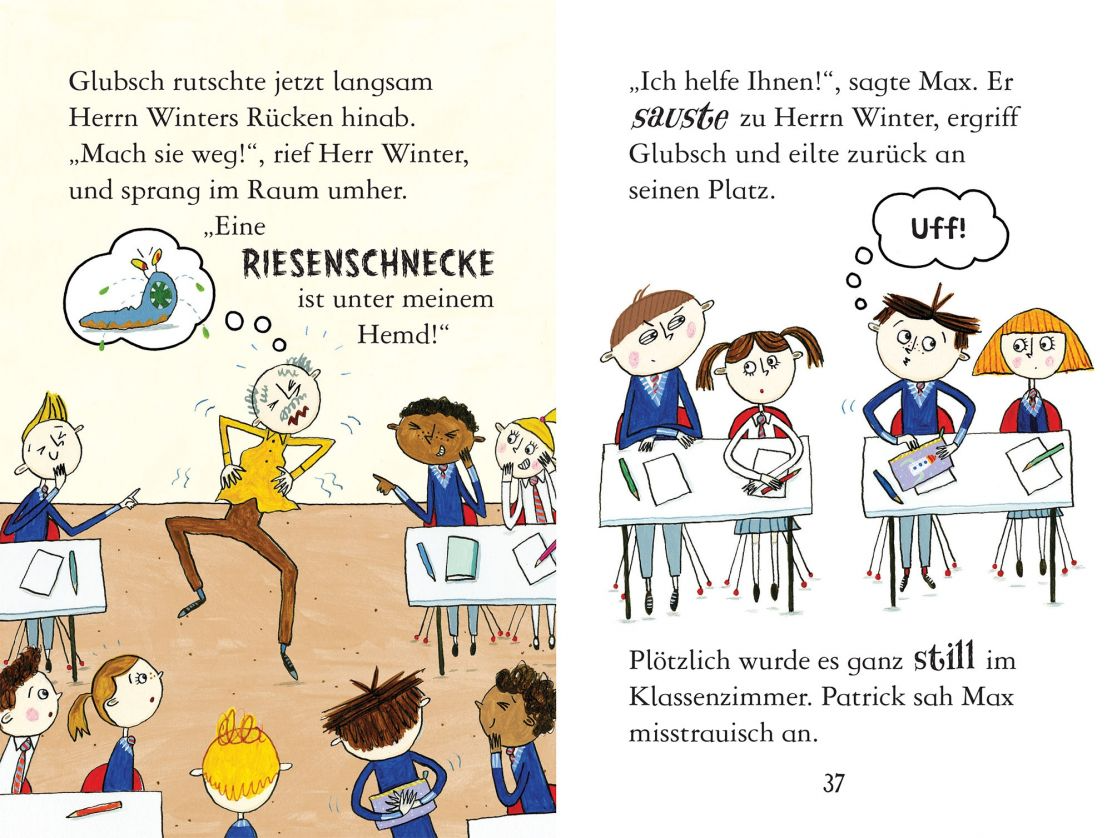 Carte pentru copii, Usborne, Monsters go to School, 5+ ani