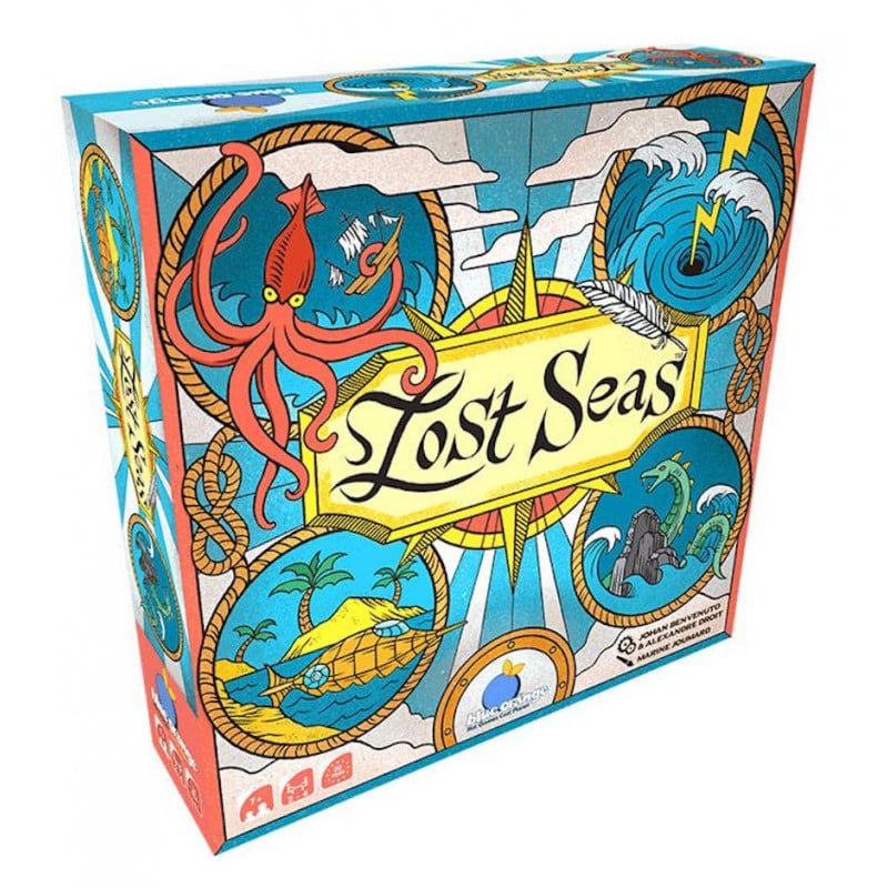 Joc de strategie Lost Seas - Blue Orange + 7 ani