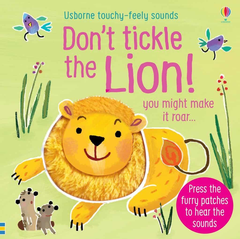 Don't tickle the lion!  – Carte senzoriala cu sunetele leului