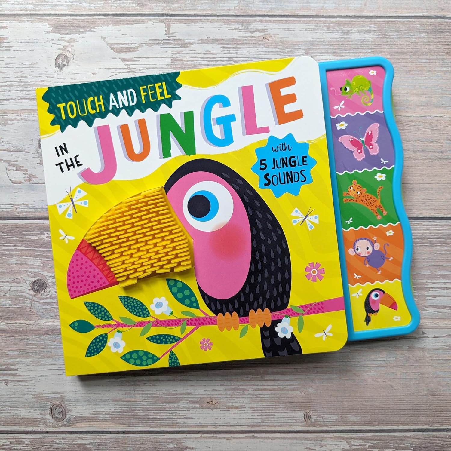 Carte cu sunete, NPP, JUNGLE, 1 an+