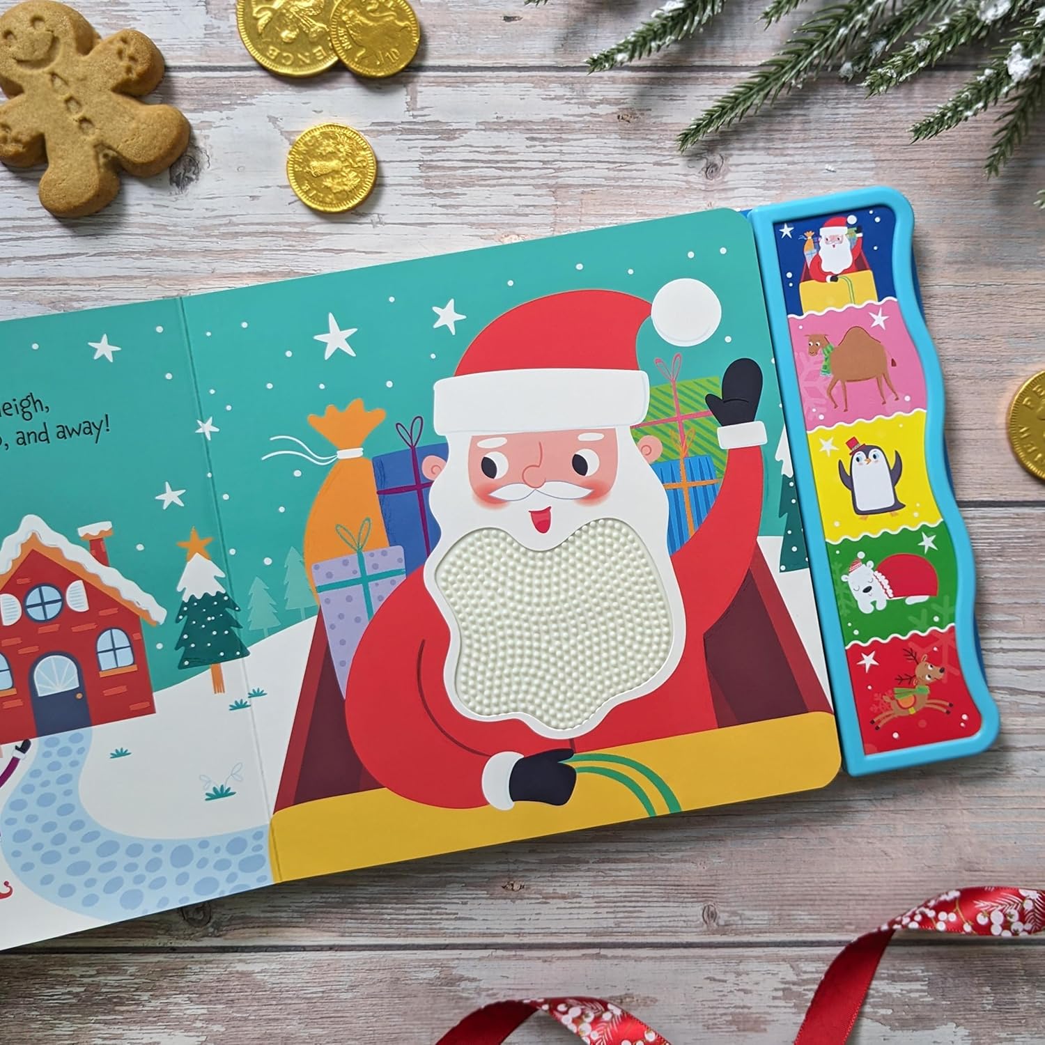 Carte pentru copii cu sunete, North Parade - THE CHRISTMAS JOURNEY, 3+ ani