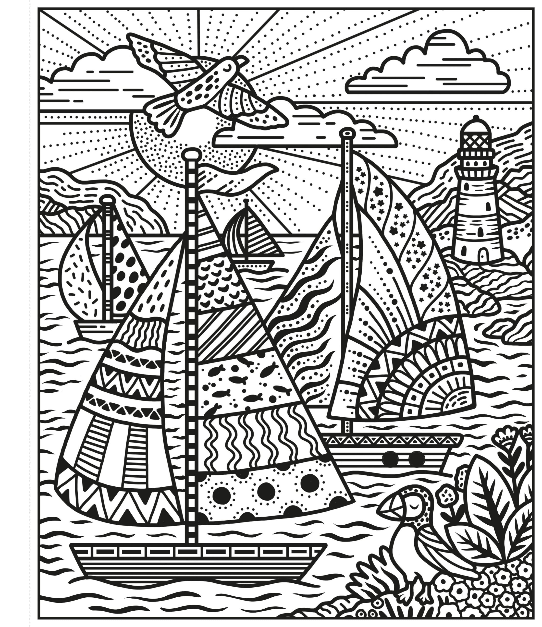 Carte pentru copii, Usborne, Seashore Magic Painting Book, 5+ ani