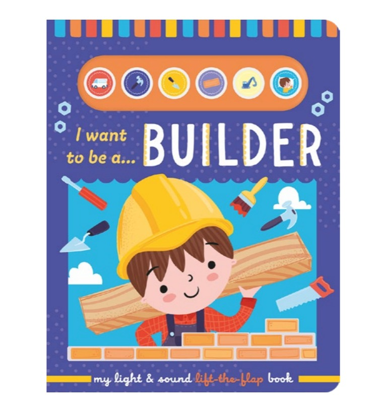 Carte cu sunete, NPP, BUILDER, 1 an+