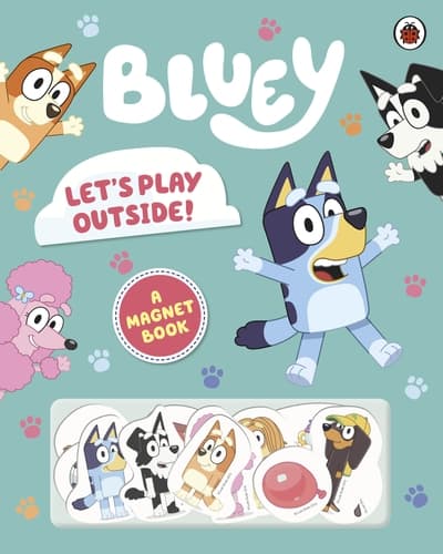 Carte pentru copii - Bluey: Let's Play Outside! : Magnet Book