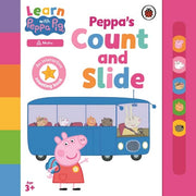 Carte pentru copii - Learn with Peppa: Peppa's Count and Slide