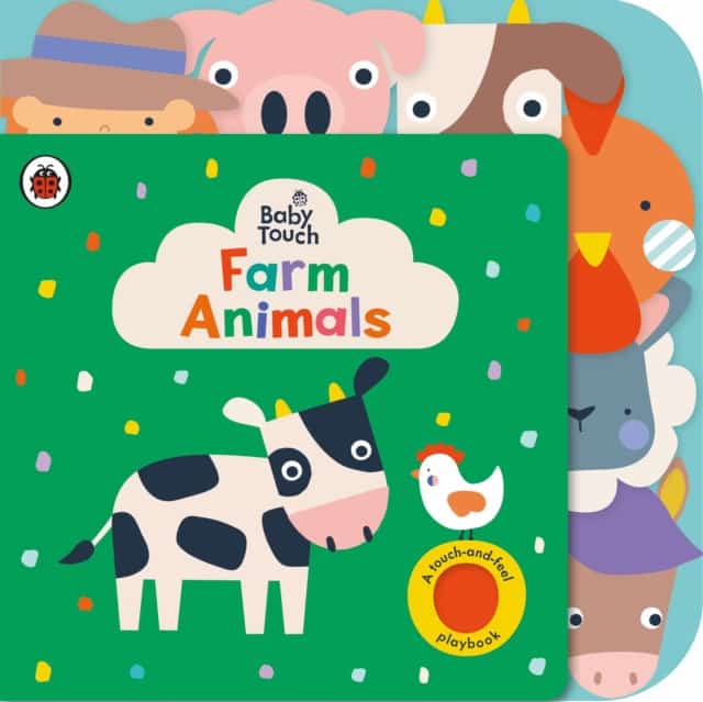 Carte pentru copii - Baby Touch: Farm Animals : A touch-and-feel playbook
