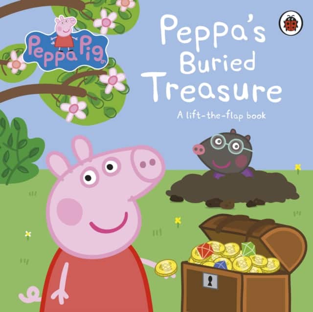 Carte pentru copii - Peppa Pig: Peppa's Buried Treasure : A lift-the-flap book