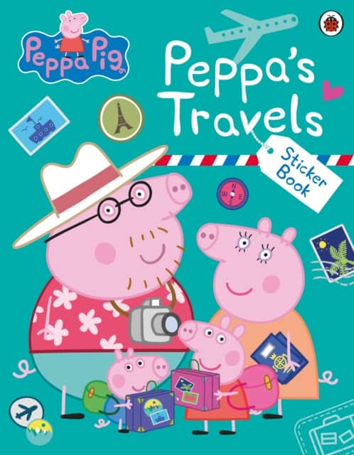 Carte pentru copii - Peppa Pig: Peppa's Travels : Sticker Scenes Book