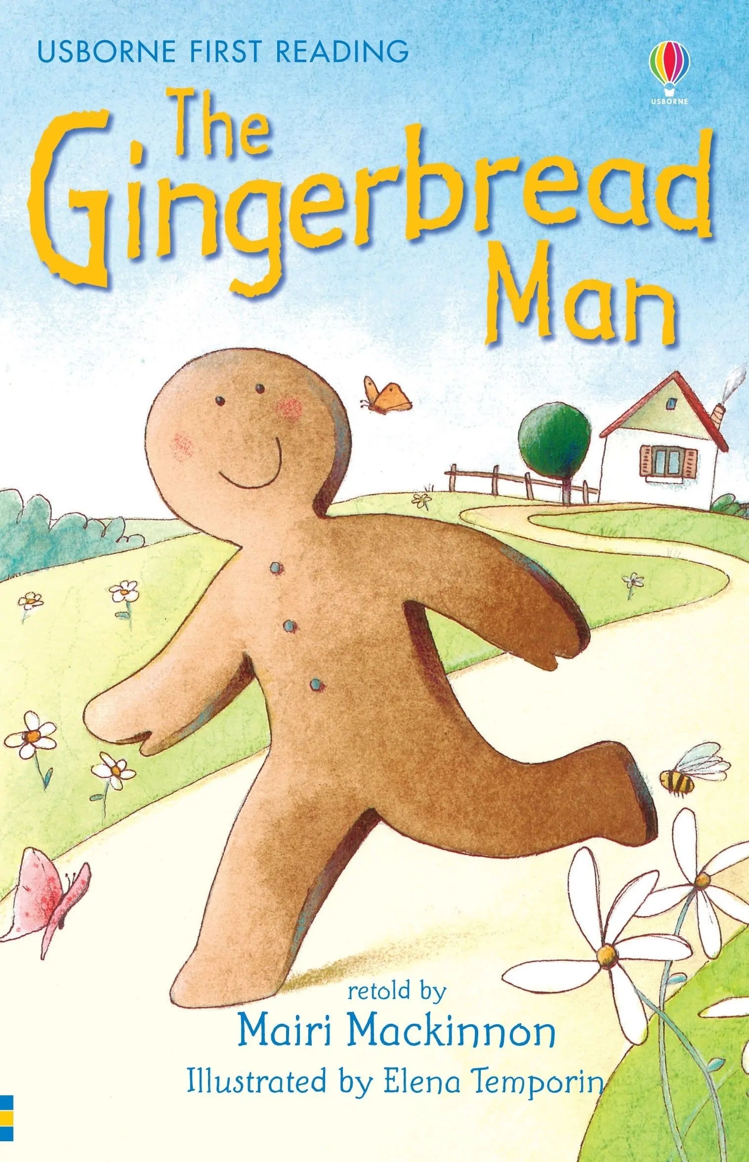 Carte pentru copii, Usborne, The Gingerbread Man, 4+ ani