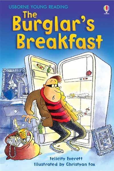 Carte pentru copii, Usborne, The Burglar's Breakfast, 5+ ani