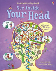 Carte pentru copii, Usborne, See Inside Your Head, 6+ ani