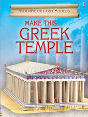 Carte pentru copii, Usborne, Make This Greek Temple, 9+ ani