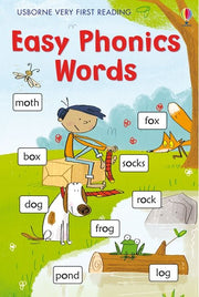 Carte pentru copii, Usborne, Easy Phonic Words, 4+ ani