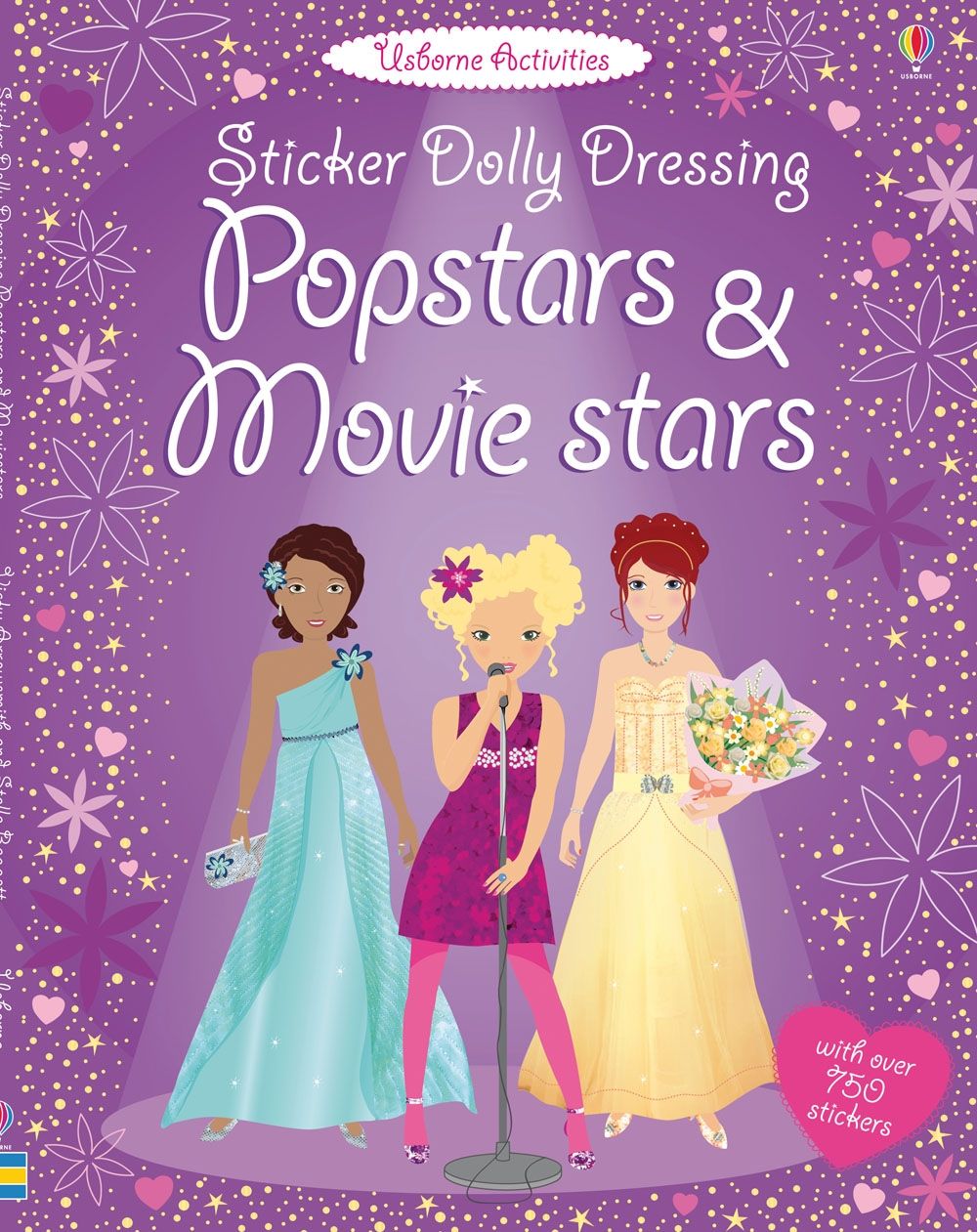 Carte pentru copii - Sticker Dolly Dressing: Popstars & Movie Stars (bind up)