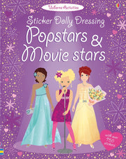 Carte pentru copii - Sticker Dolly Dressing: Popstars & Movie Stars (bind up)
