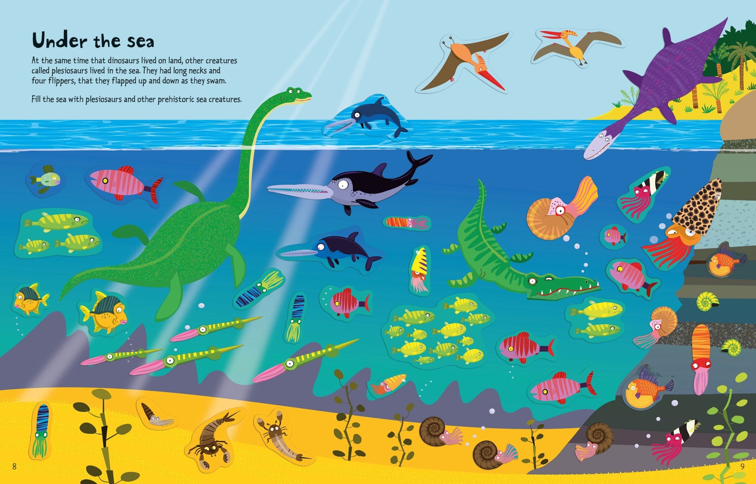 Carte pentru copii - Big Dinosaur Sticker Book